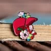 Liver With Flowers - Enamel Pin -Codex Anatomicus Shop PINCA004 liver