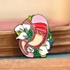 Stomach With Flowers - Enamel Pin 1 Stomach With Flowers - Enamel Pin -Codex Anatomicus Shop PINCA018