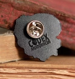 Brain With Flowers II - Enamel Pin -Codex Anatomicus Shop PINCA019 2