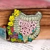 Intestines With Flowers - Enamel Pin 2 Intestines With Flowers - Enamel Pin -Codex Anatomicus Shop PINCA026