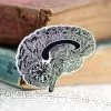 Brain Chalkboard - Enamel Pin 1 Brain Chalkboard - Enamel Pin -Codex Anatomicus Shop PINCA028