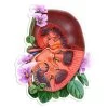 Kidney Anatomy Sticker - Floral -Codex Anatomicus Shop ST030