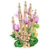 Hand Bones Anatomy Sticker - Floral -Codex Anatomicus Shop ST052