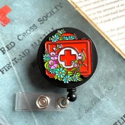 First Aid Kit Badge Reel