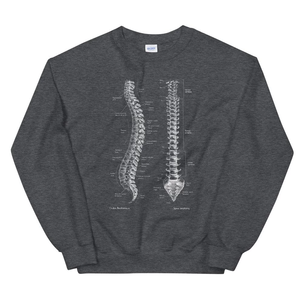 Spine Unisex Sweatshirt - Chalkboard 6 Spine Unisex Sweatshirt - Chalkboard - Image 4