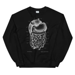 Digestive System Unisex Sweatshirt - Chalkboard 8 Digestive System Unisex Sweatshirt - Chalkboard -Codex Anatomicus Shop mockup b4997666