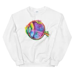 Eye Unisex Sweatshirt - Watercolor -Codex Anatomicus Shop mockup db2df6e4