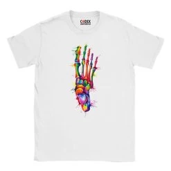 Foot Unisex T-Shirt - Watercolor -Codex Anatomicus Shop watercolor 3